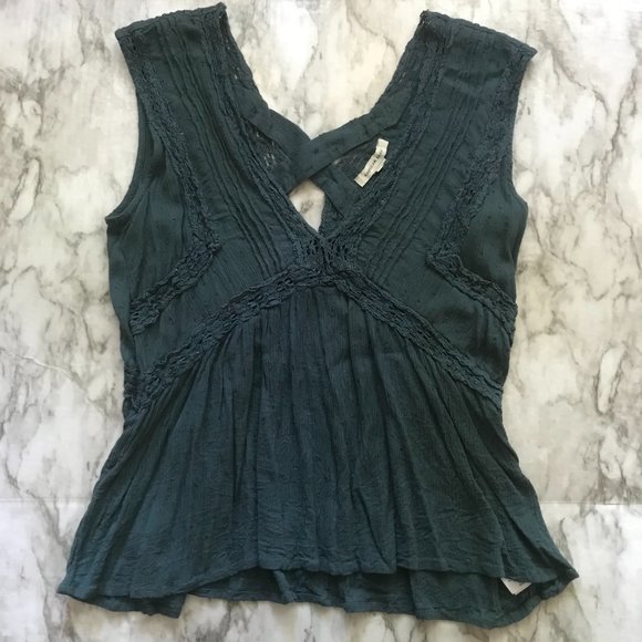 American Eagle Outfitters Tops - American Eagle Outfitters Green Blouse